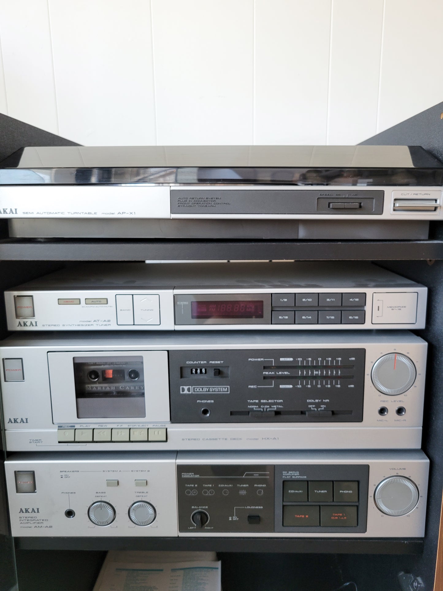Vintage Akai Stacking Stereo System (Pick Up Only)