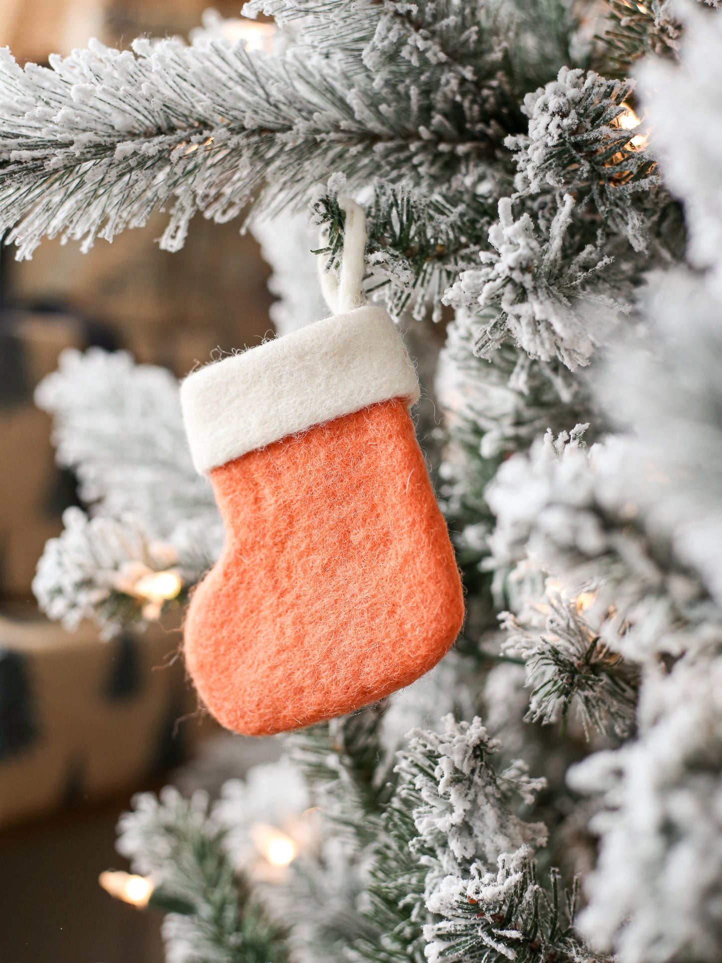 Mini Christmas Stocking Ornaments | Assorted Colours