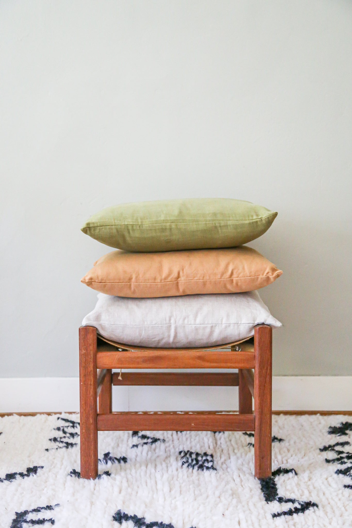 Linen Blend Cushions | Five Assorted Colours