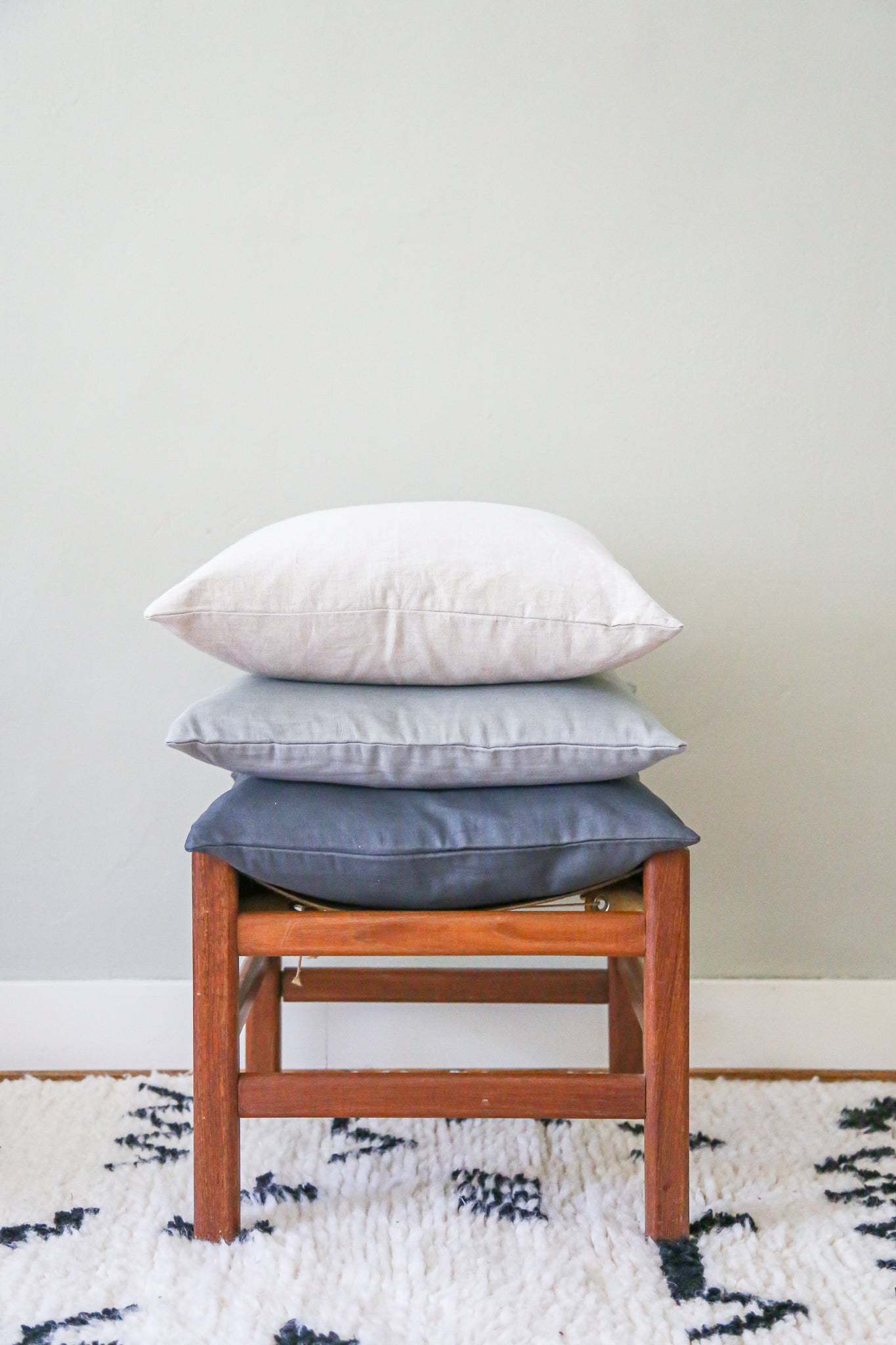 Linen Blend Cushions | Five Assorted Colours